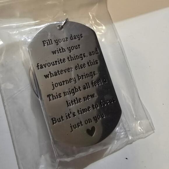 Retirement Special Occassion Keychain - Picture 1 of 3